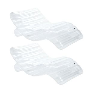 Funboy Clear Chaise Loungers